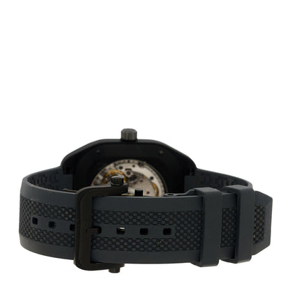 Hermes Graphene Nickel Rubber 39mm H08 Automatic Watch Noir