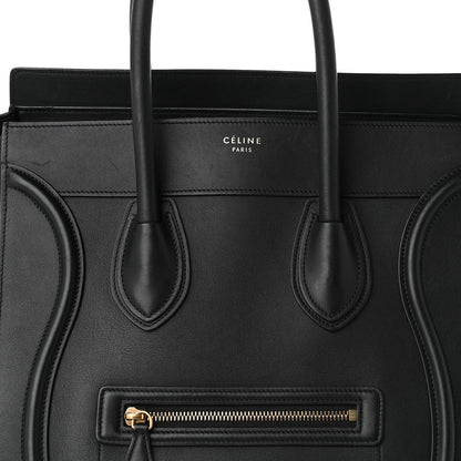 Celine Smooth Calfskin Mini Luggage Black 1943259