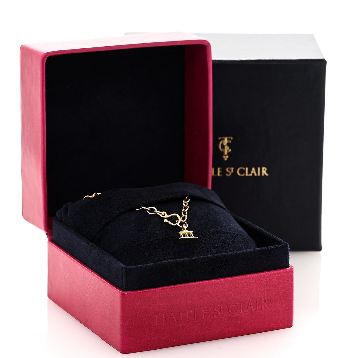 Temple St. Clair18K Yellow Gold Extra Small Oval Chain 24"