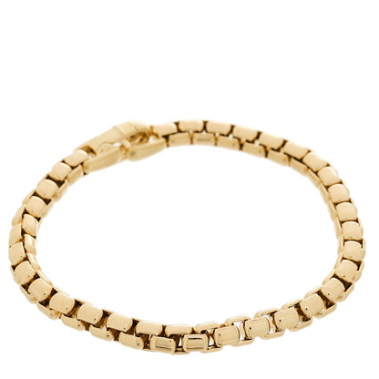 David Yurman 18K Yellow Gold 5mm Box Chain Bracelet