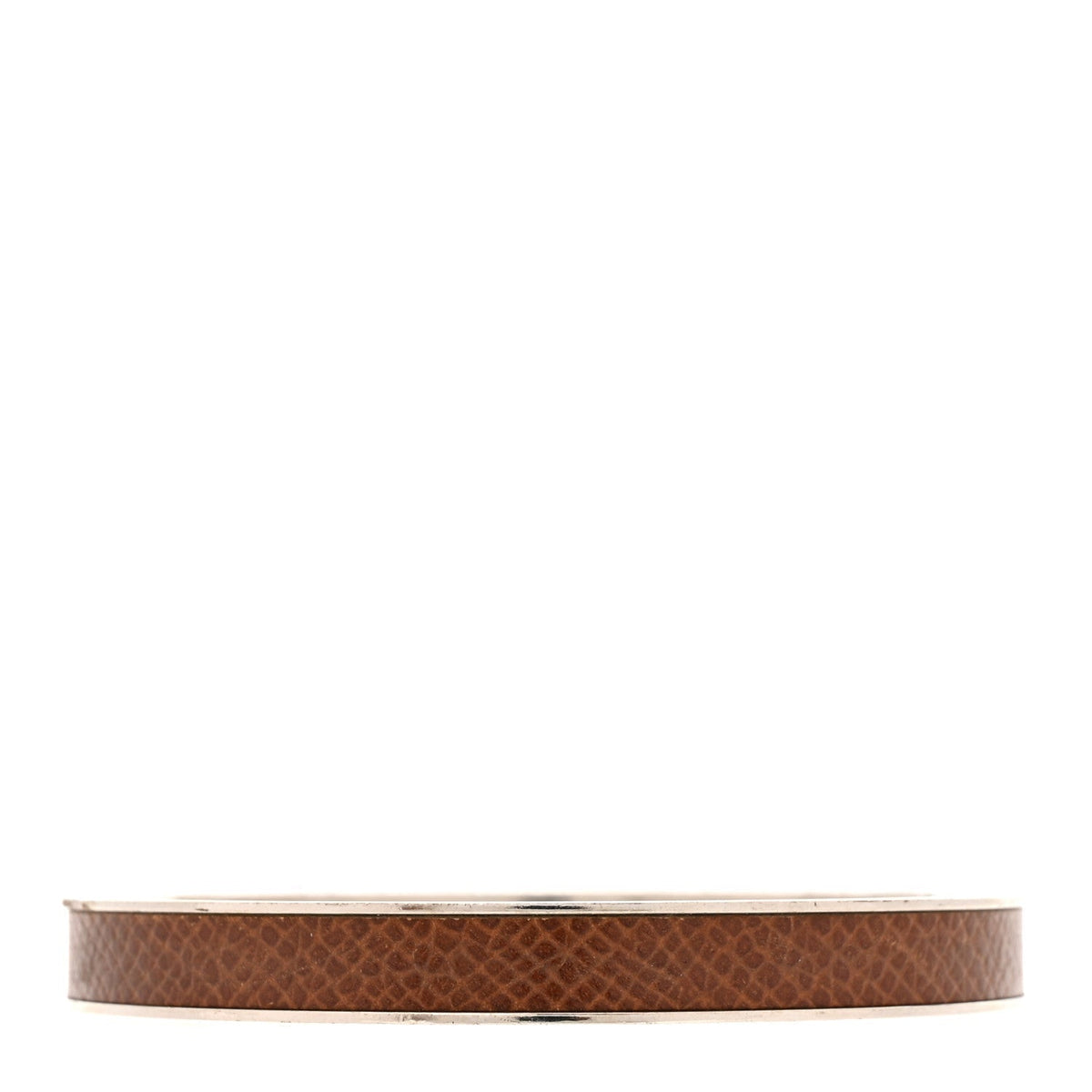 Hermès Lizard Kelly Lock Cadena Bracelet Brown