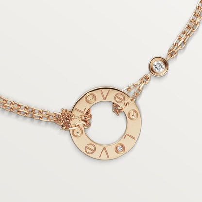 18K Gold Diamonds Cartier Love Bracelet