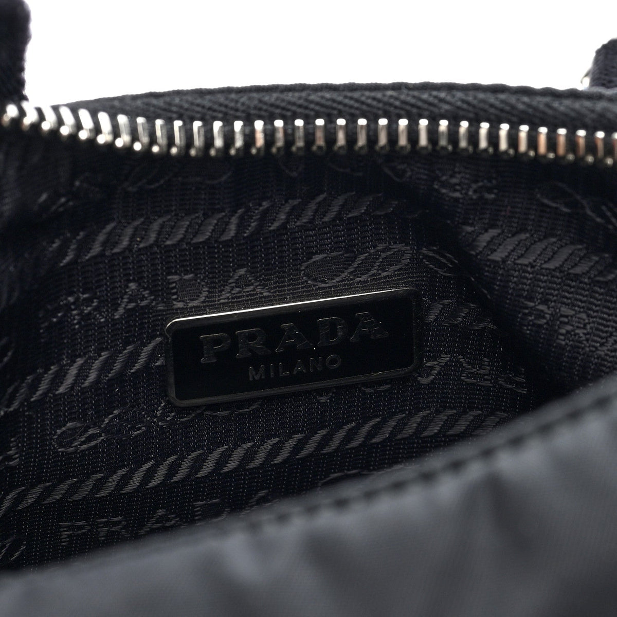 Prada Nylon Re-Edition 2005 Shoulder Bag Black