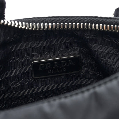 Prada Nylon Re-Edition 2005 Shoulder Bag Black
