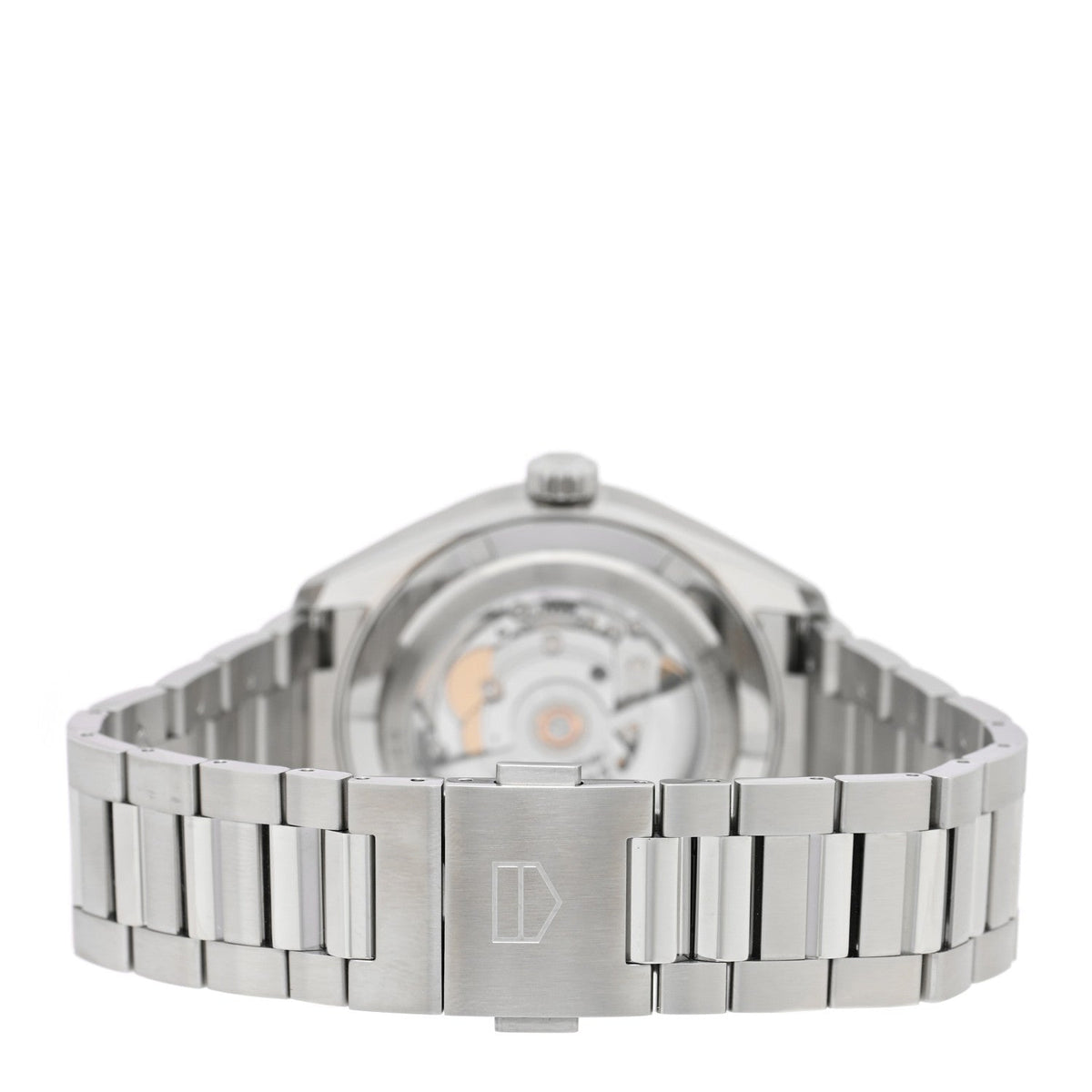 Tag Heuer Stainless Steel 39mm Carrera Caliber 5 Automatic Watch Silver WBN2111