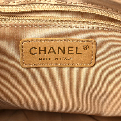 Chanel Caviar Quilted Petit Timeless Tote Beige 1985188