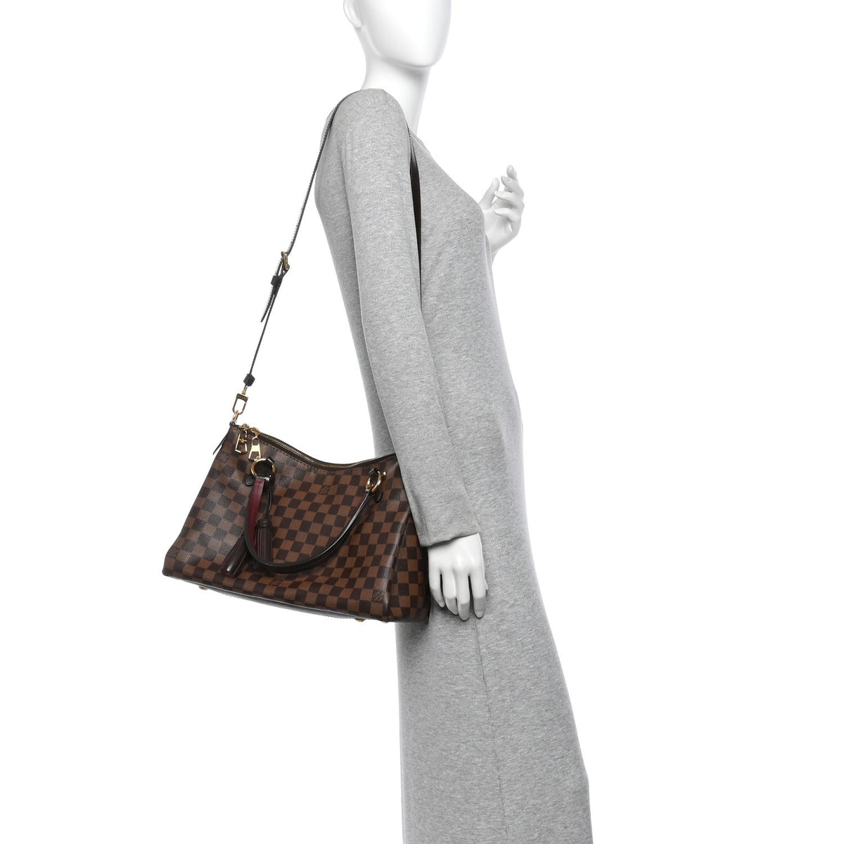 Louis Vuitton Damier Ebene Lymington Bag Brown