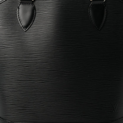 Louis Vuitton Epi Lockit Handbag Black