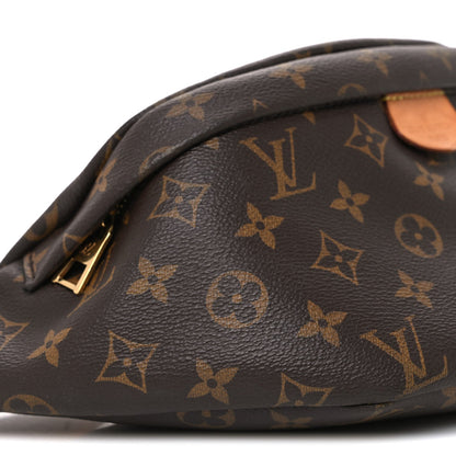 Louis Vuitton Monogram Canvas Vachetta Bumbag Brown