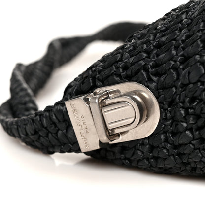 Saint Laurent Raffia Le Crossbody Black 1919393
