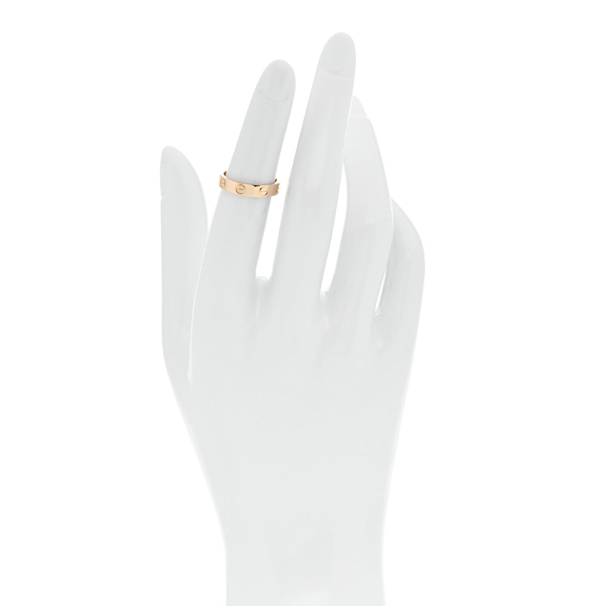 Cartier 18K Yellow Gold 3.5mm LOVE Wedding Band Ring