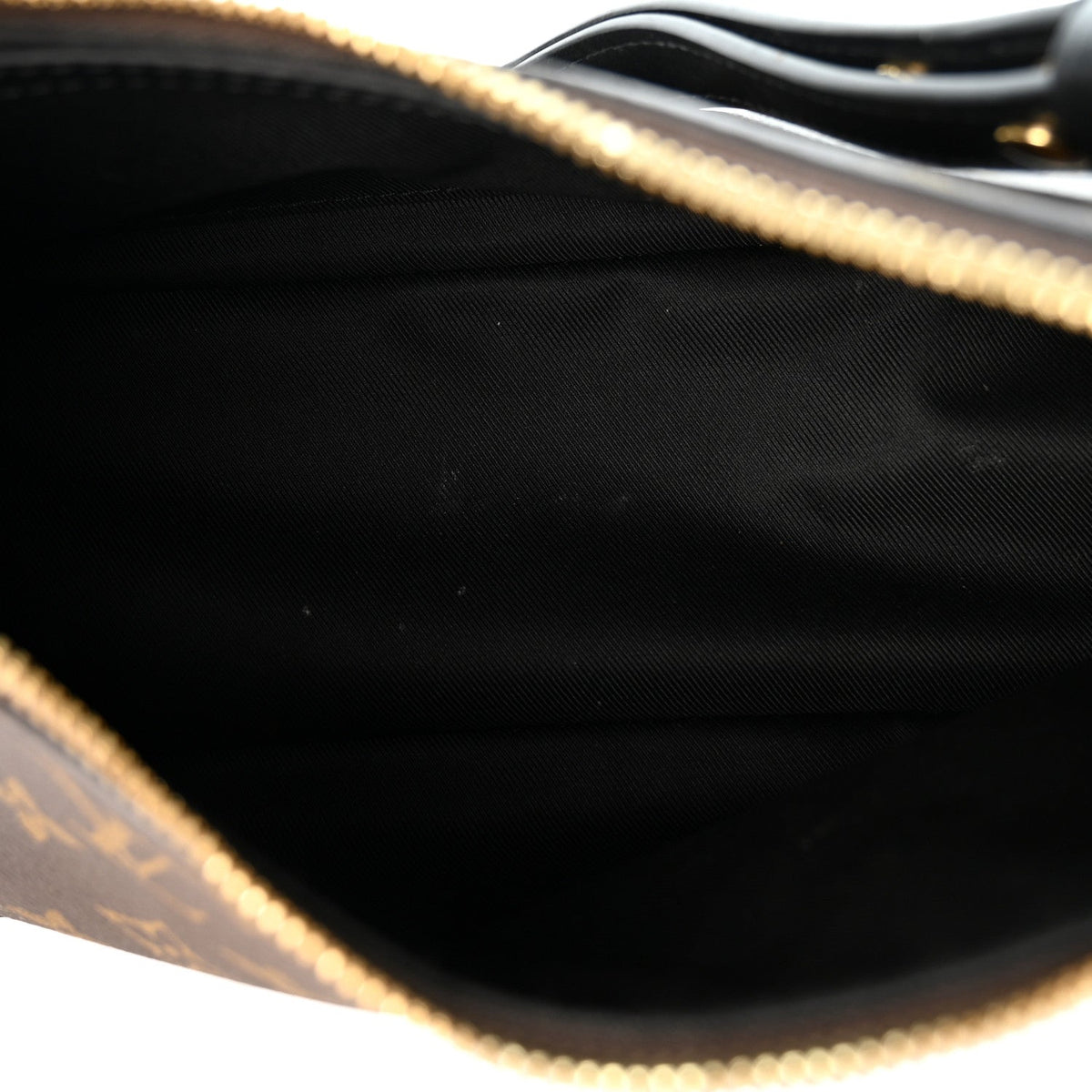 Louis Vuitton Monogram Boulogne NM Black