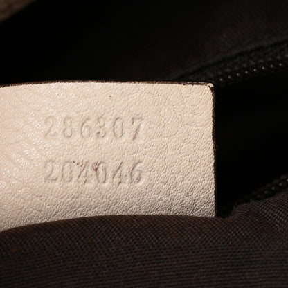 Gucci Monogram Medium Hysteria Tote Off White