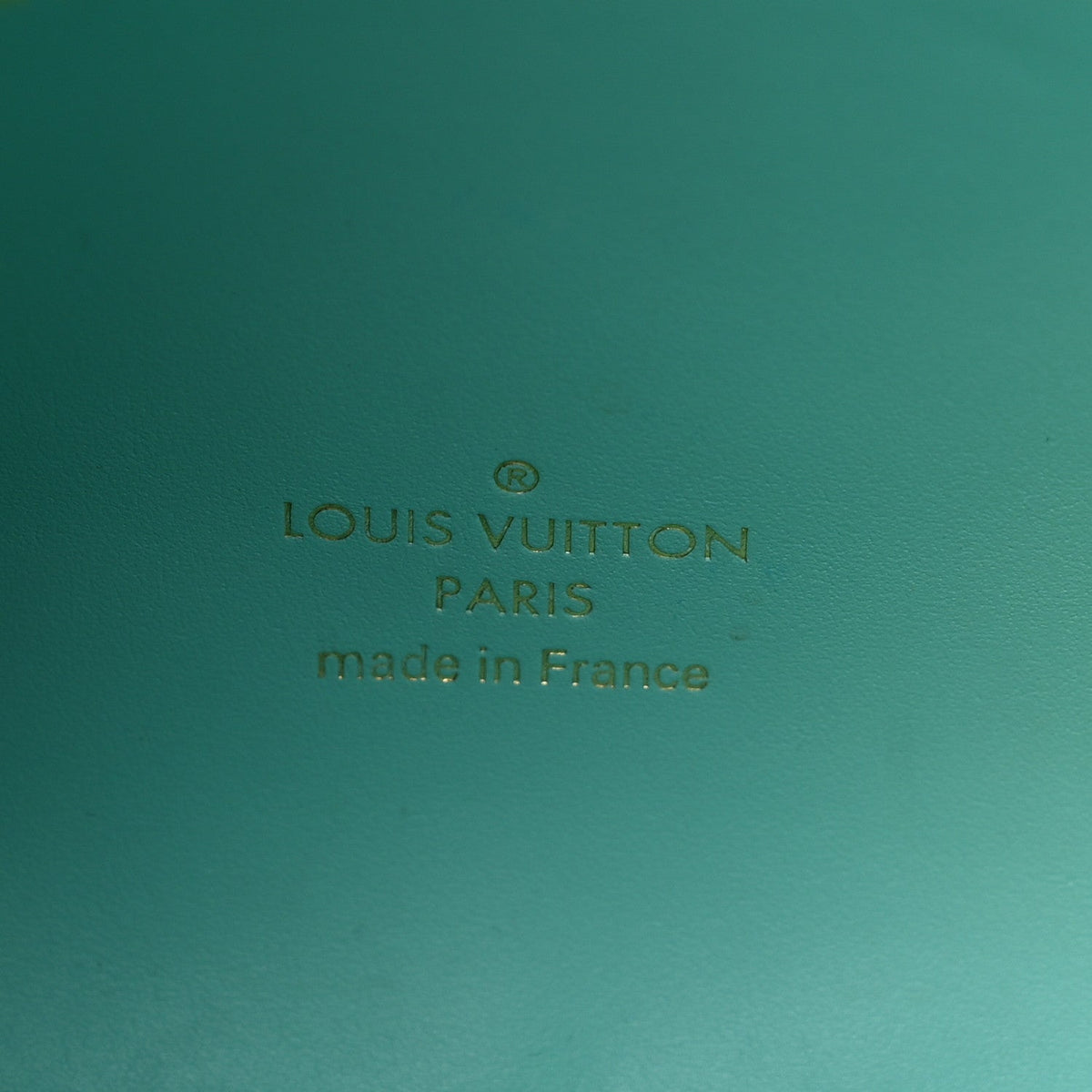 Louis Vuitton Masters Da Vinci Pochette Clutch Vert D'eau