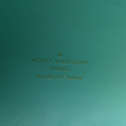 Louis Vuitton Masters Da Vinci Pochette Clutch Vert D'eau