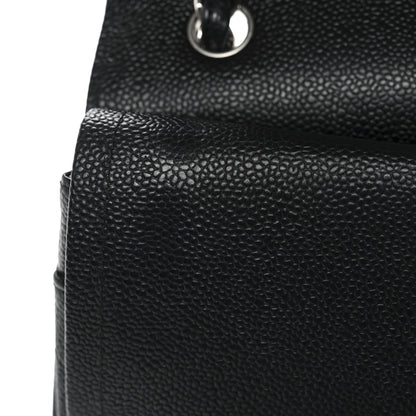 Chanel Caviar Quilted Jumbo Double Flap Black