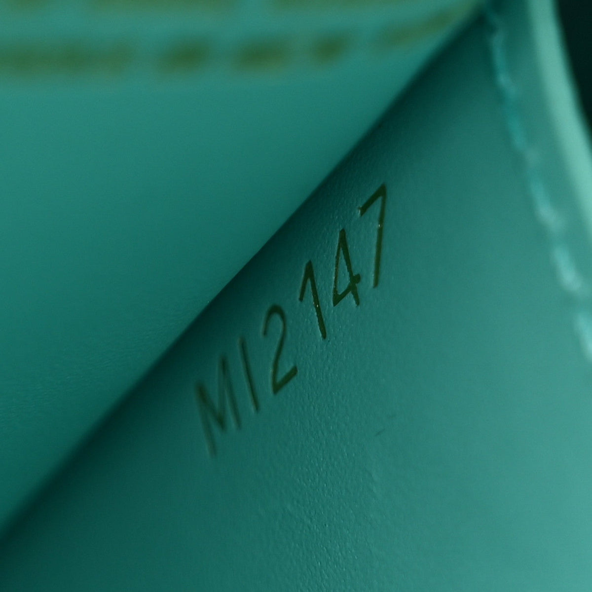 Louis Vuitton Masters Da Vinci Pochette Clutch Vert D'eau