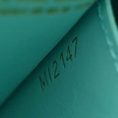 Louis Vuitton Masters Da Vinci Pochette Clutch Vert D'eau