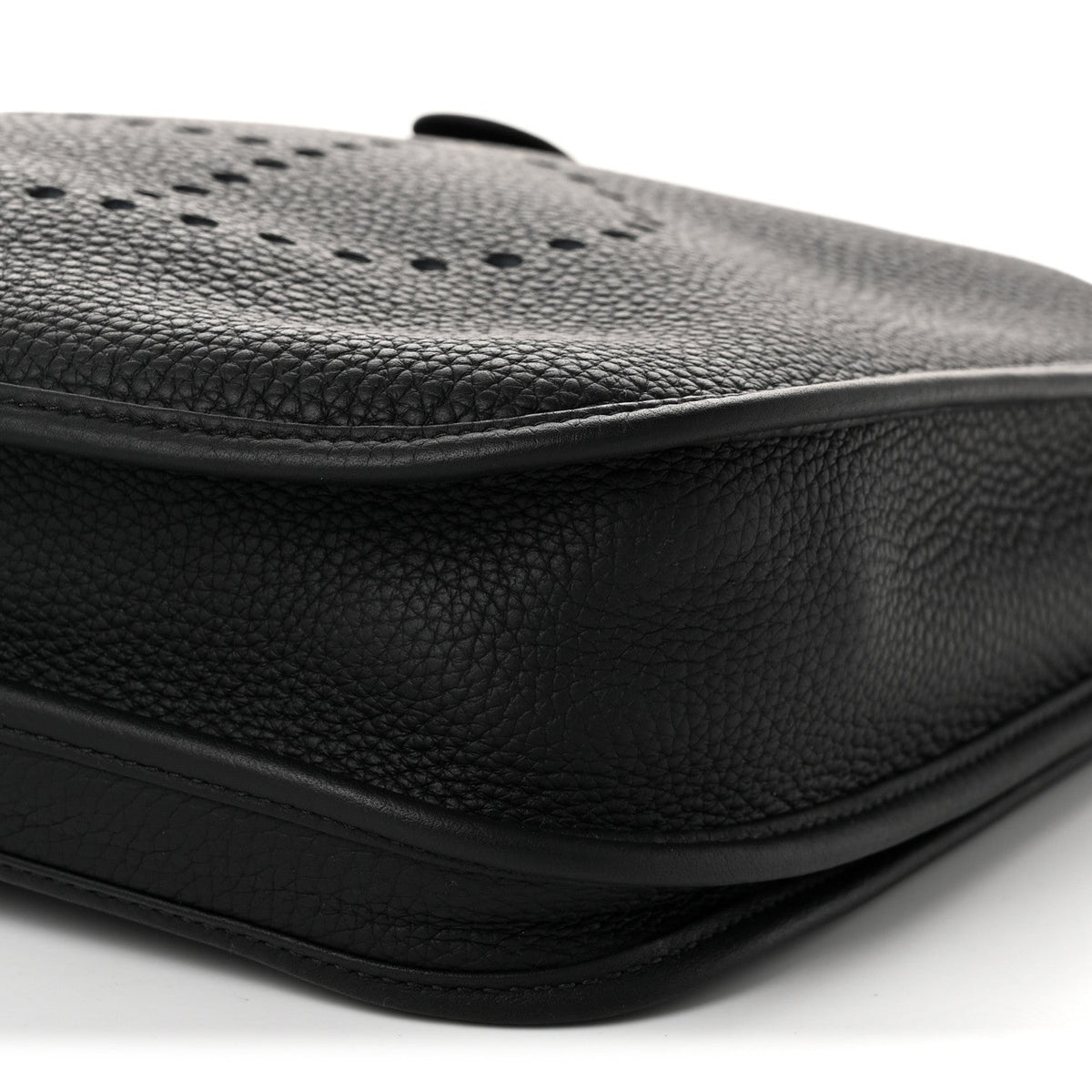 Hermes Taurillon Clemence Evelyne III PM Black