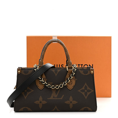 Louis Vuitton Reverse Monogram Giant OnTheGo East West Brown 1984555