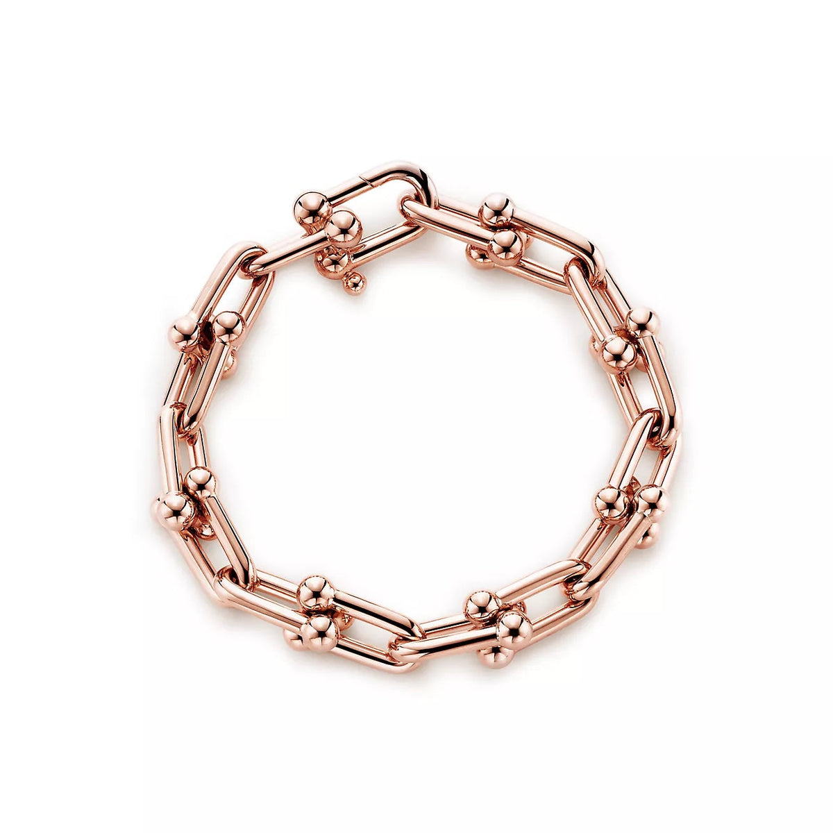 18K Rose Gold Tiffany HardWear Bracelet