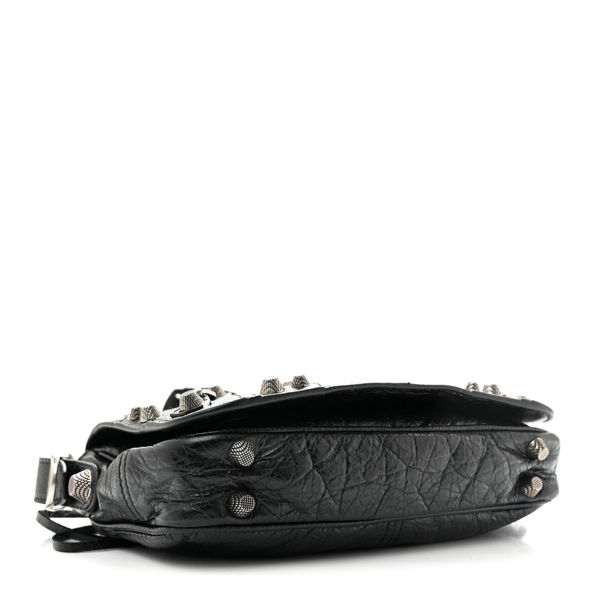 Balenciaga Agneau Arena XS Le Cagole Flap Bag Black 1984028
