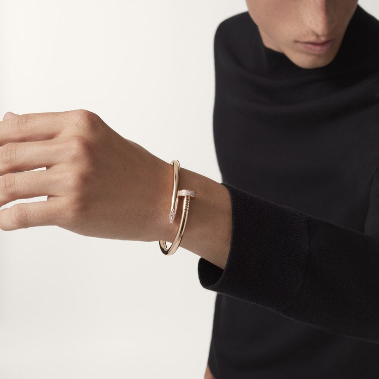 18K Gold Diamonds Juste un Clou Medium Model Bracelet