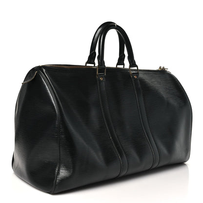Louis Vuitton Epi Keepall 45 Black