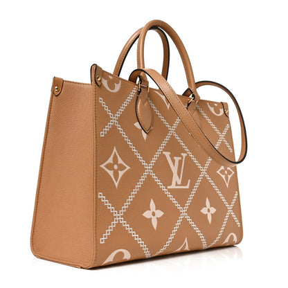 Louis Vuitton Empreinte Monogram Giant Broderies Onthego MM Arizona