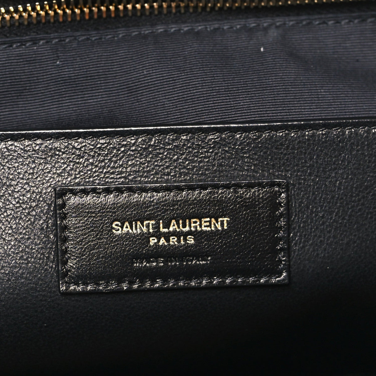 Saint Laurent Lambskin Matelasse Monogram Large Jamie 4.3 Shoulder Bag Black 1901958