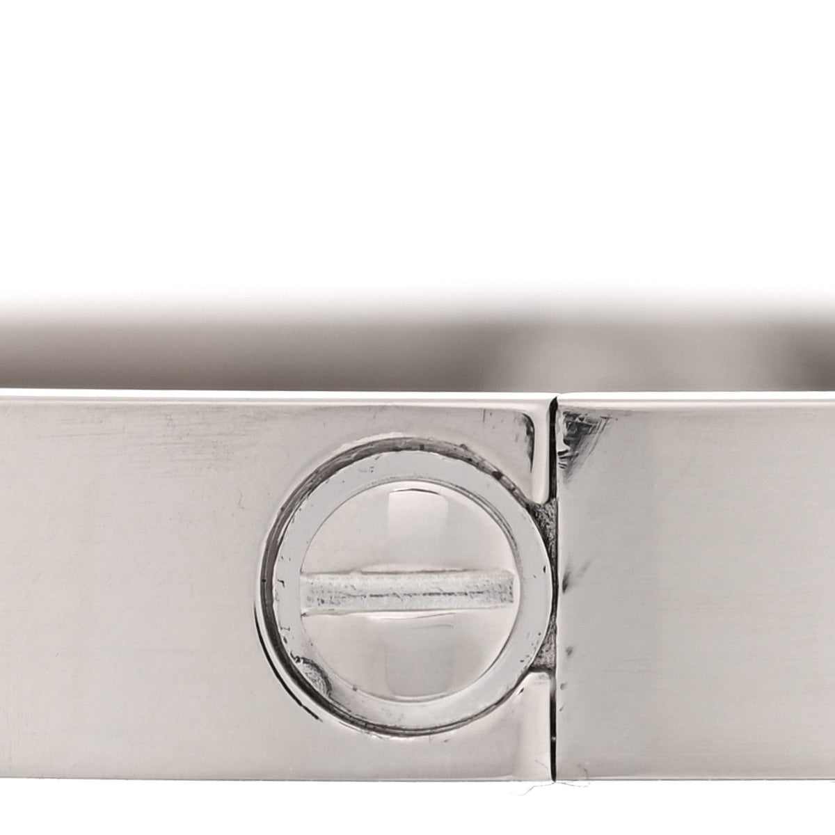 Cartier 18K White Gold LOVE Bracelet 17