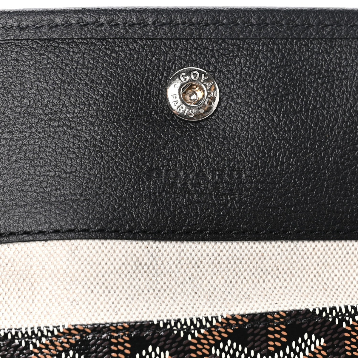 Goyard Goyardine Saint Louis GM Tote Bag Black