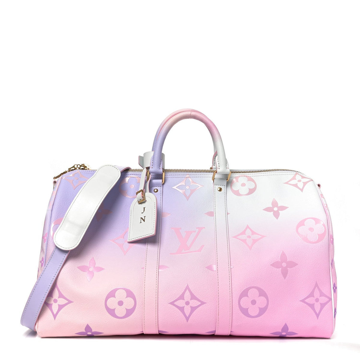 Louis Vuitton Monogram Giant Keepall 45 Sunrise Pastel