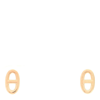 Hermes 18K Rose Gold TPM Farandole Stud Earrings