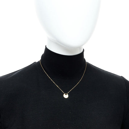Cartier 18K Yellow Gold Diamond Mother of Pearl XS Amulette Pendant Necklace