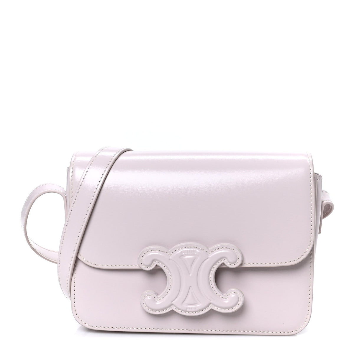 Celine Shiny Calfskin Teen Cuir Triomphe Poudre 1884357