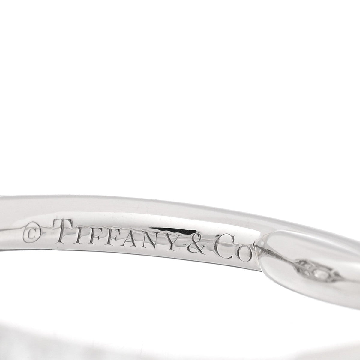 Tiffany Platinum Diamond 1.54ct Soleste Engagement Ring 43 2.5