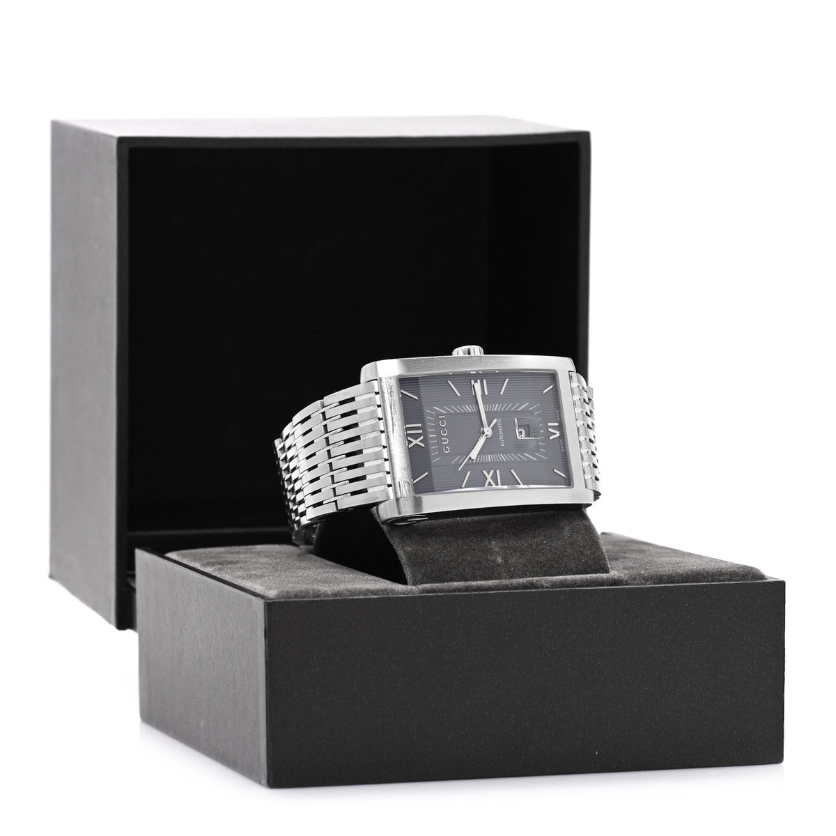 Gucci Stainless Steel Women's 29mm 8600M Watch Grey