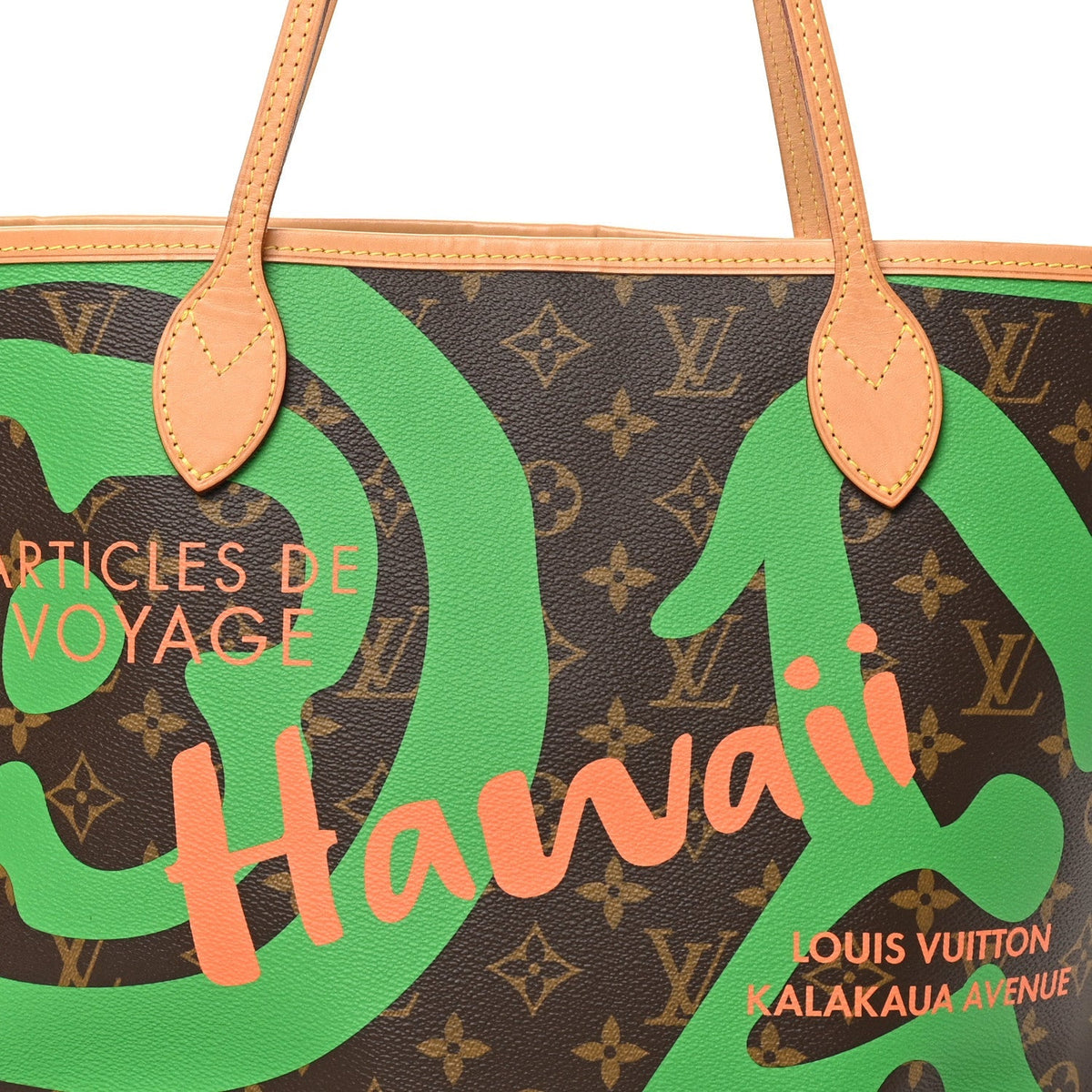Louis Vuitton Monogram Tahitienne Hawaii Neverfull MM