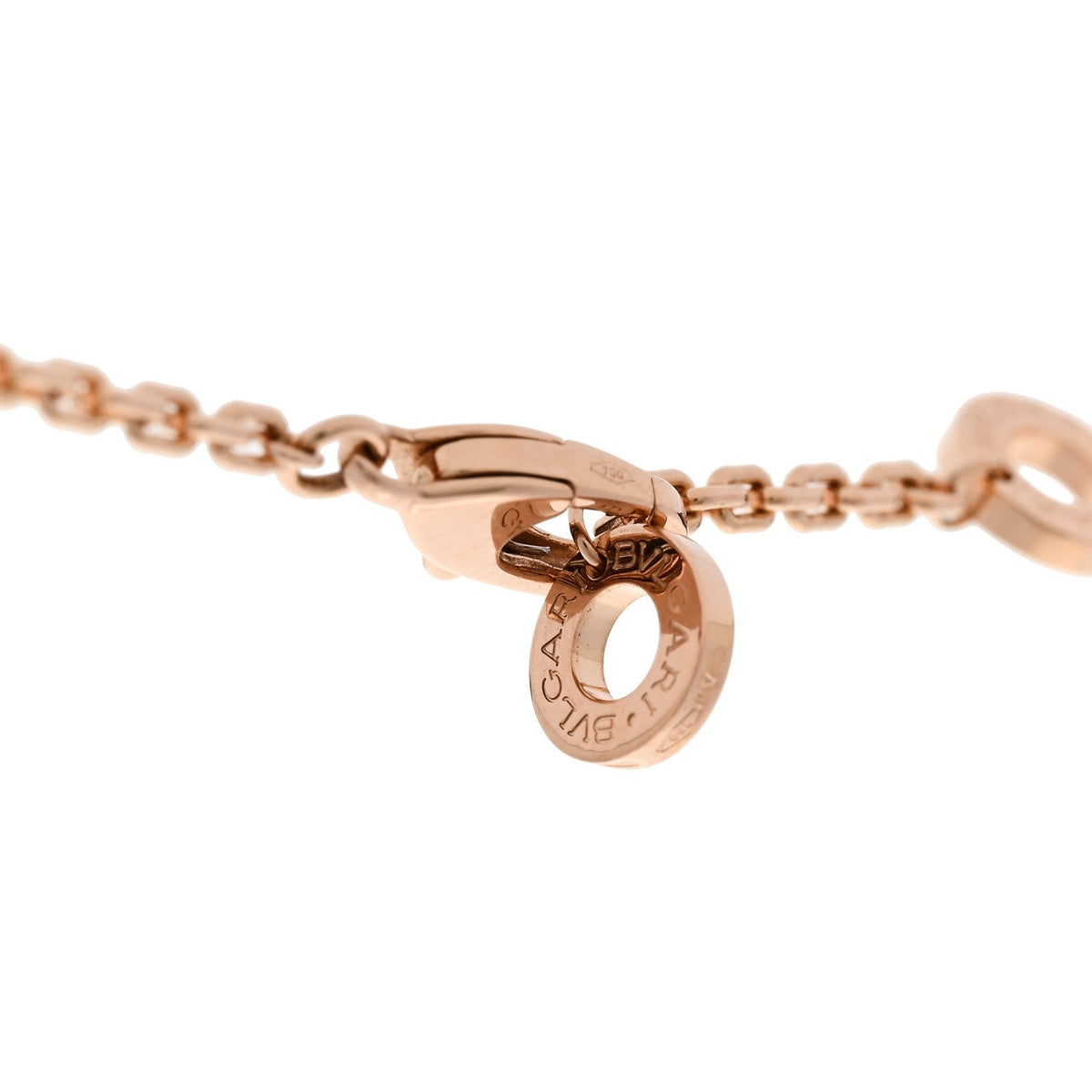 Bulgari 18K Rose Gold Ruby Serpenti Viper Pendant Necklace