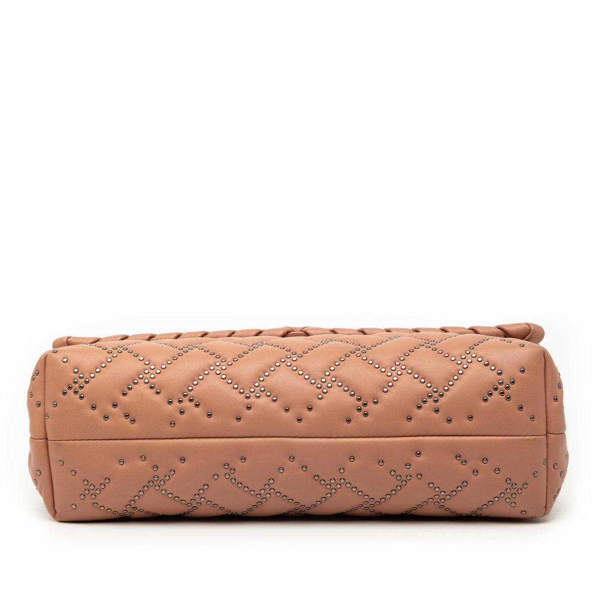 Olimpia Crossbody Intrecciato Microstuds Lambskin Small