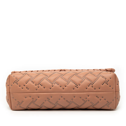Olimpia Crossbody Intrecciato Microstuds Lambskin Small