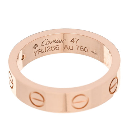 Cartier 18K Yellow Gold Diamond LOVE Ring