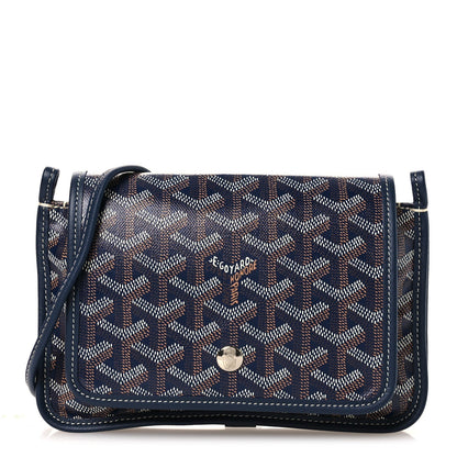 Goyard Goyardine Plumet Wallet Clutch Navy 1901295