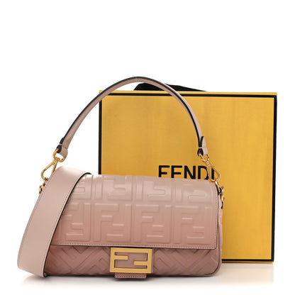 Fendi Calfskin FF 1974 Embossed Baguette Soap