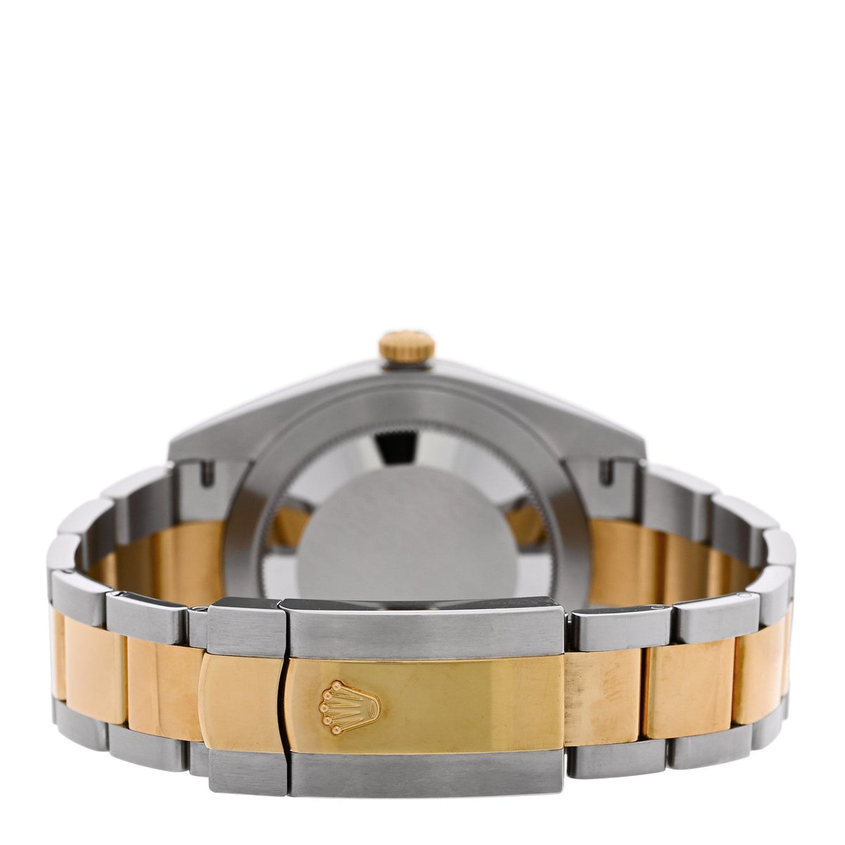 Rolex Stainless Steel 18K Yellow Gold Diamond 41mm Datejust Watch 126333
