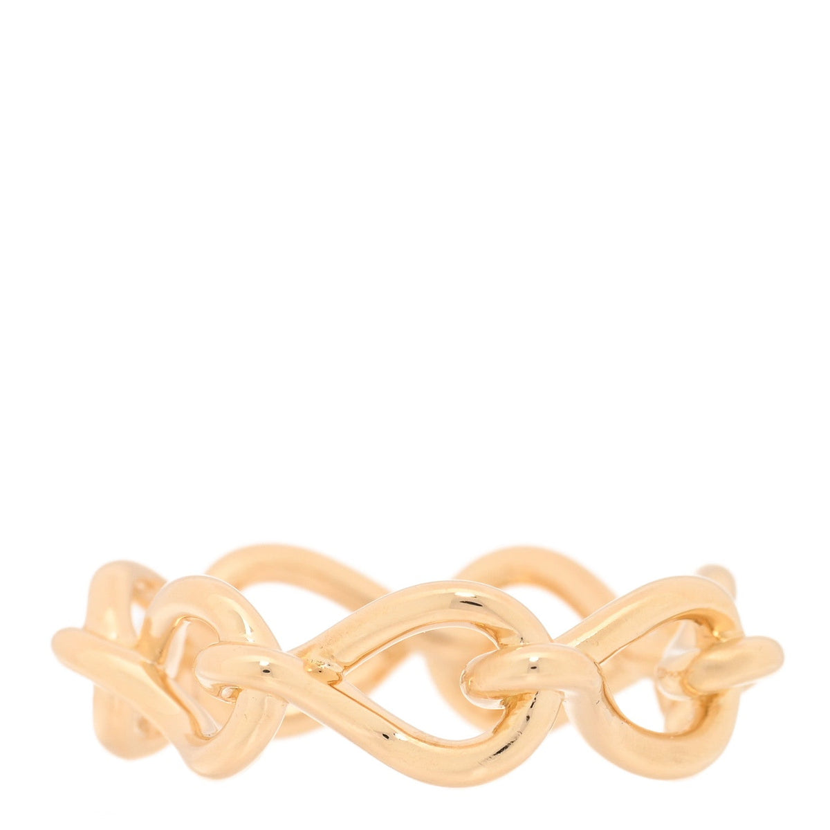 Cartier 18K Yellow Gold Maillon Infini Ring 54 7