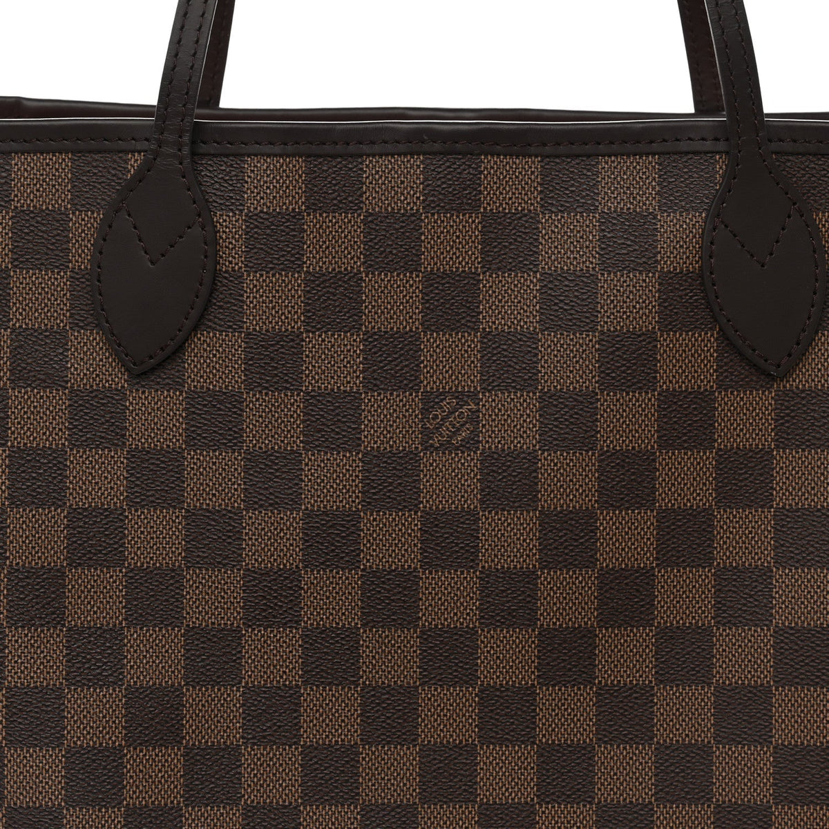 Louis Vuitton Damier Ebene Neo Neverfull MM Rose Ballerine