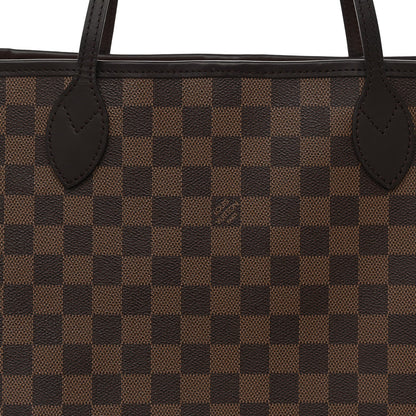 Louis Vuitton Damier Ebene Neo Neverfull MM Rose Ballerine