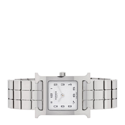 Hermes Stainless Steel 21mm Heure H Watch